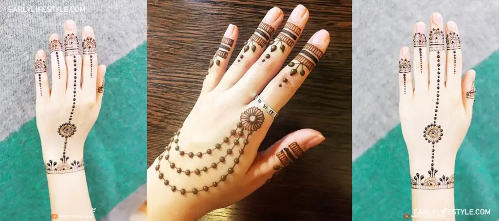 30 Best Bangle Mehndi Designs To Inspire You | Indian mehndi designs,  Circle mehndi designs, Mehndi designs front hand