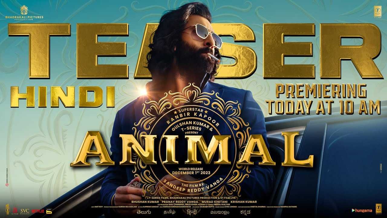 Animal movie Trailer release date